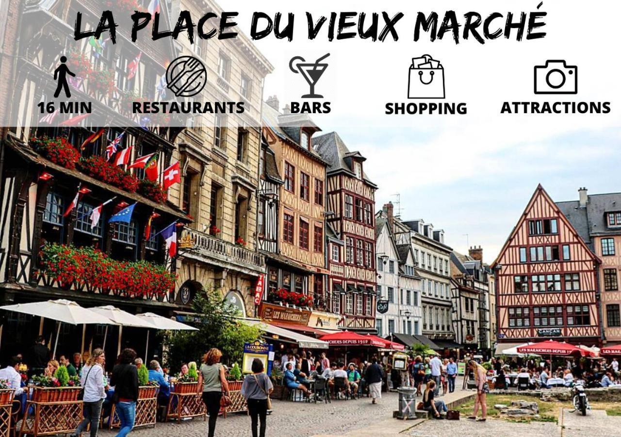 Cosy'Appart - Le Saint Maur Rouen Kültér fotó